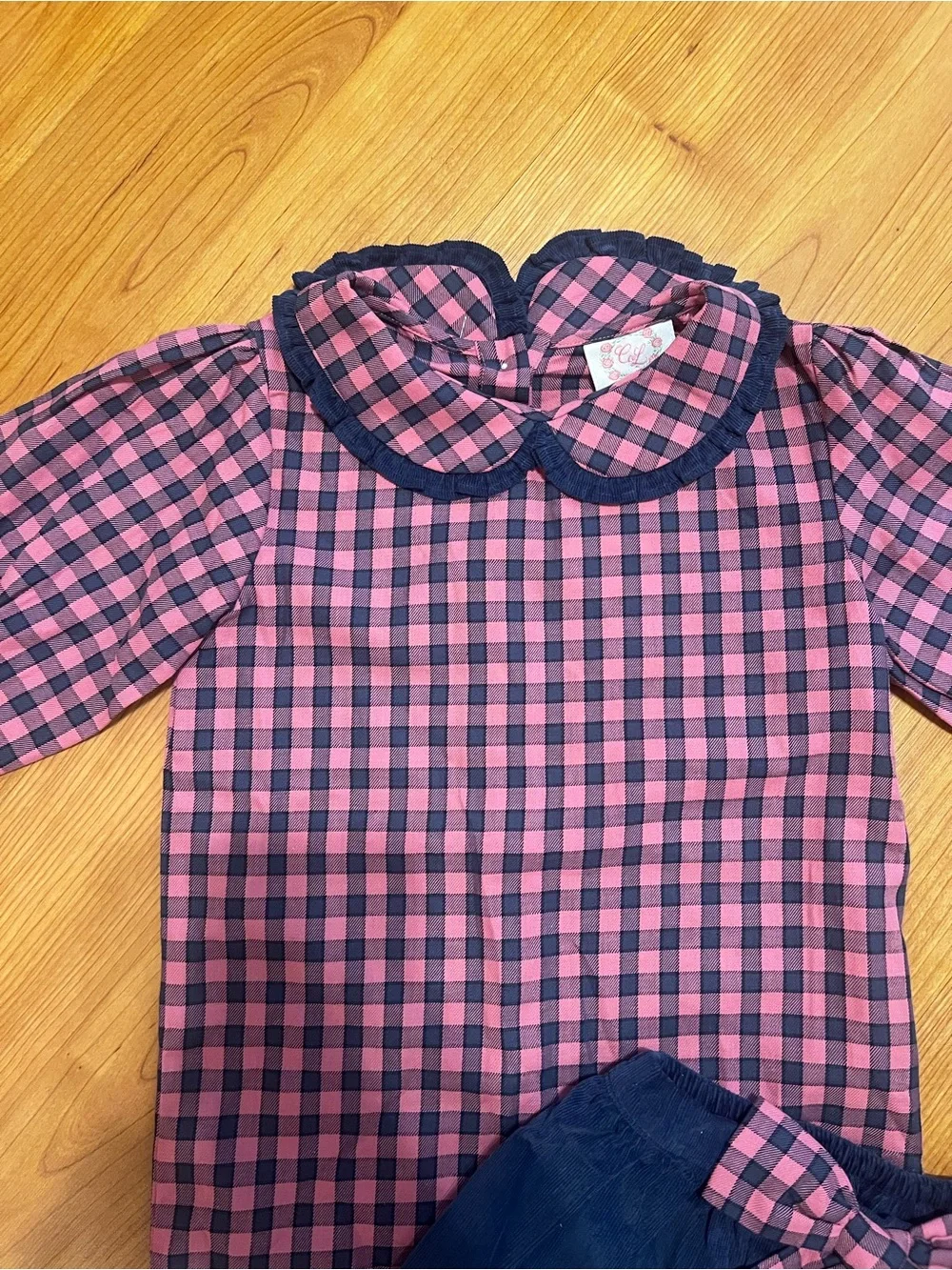 NWT Cecil and Lou | Gingham Top and Corduroy Skirt